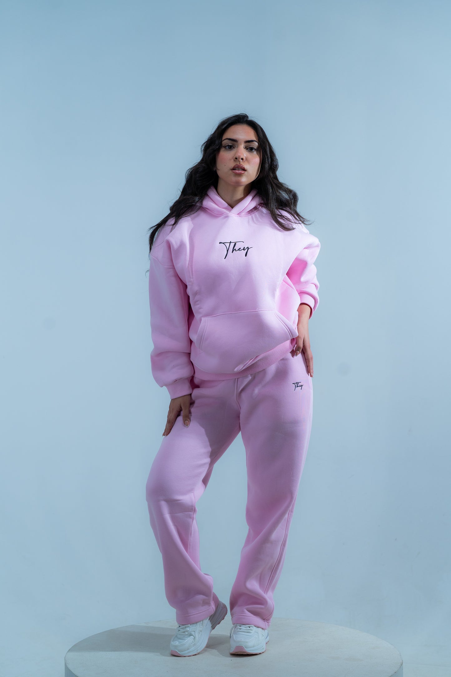 Baby Pink Oversized Set – Women