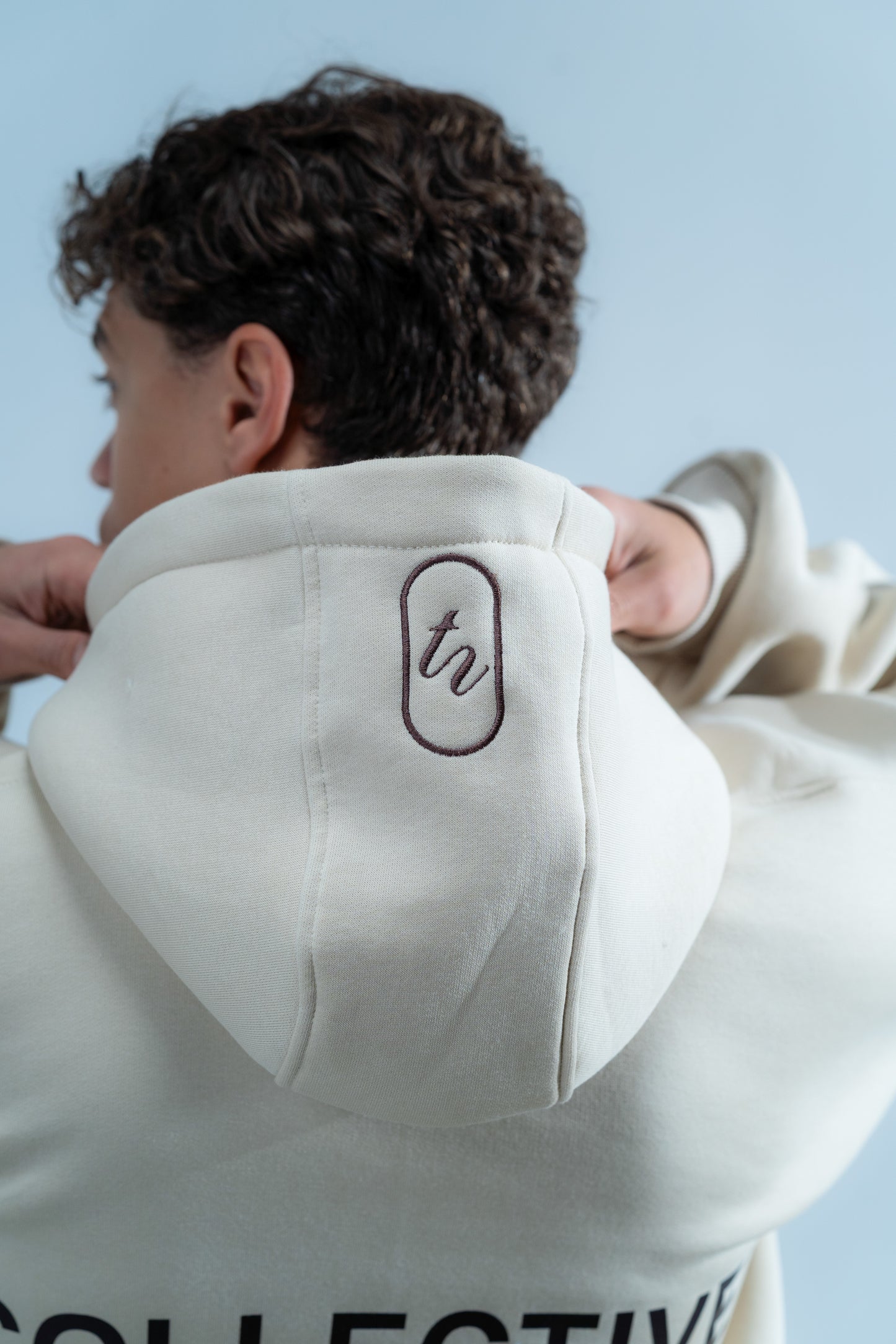 Beige Oversized Hoodie – Unisex