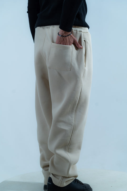Beige Sweatpants – Unisex