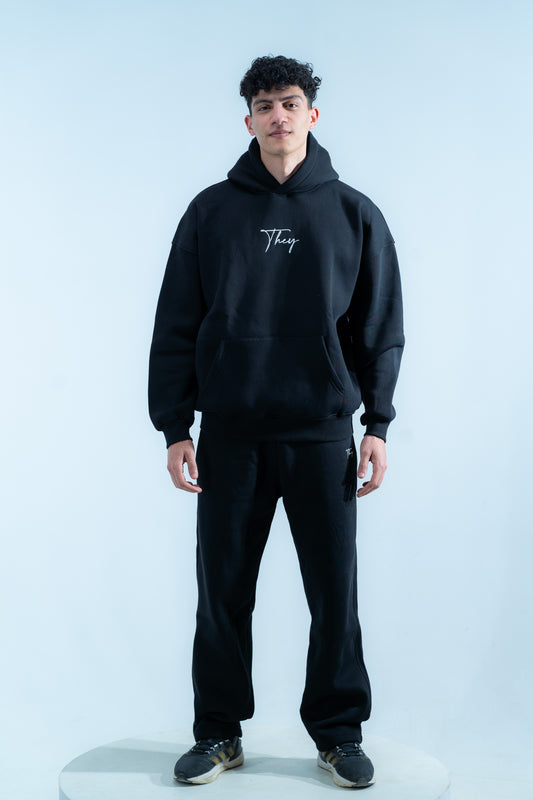 Black Oversized Set – Unisex
