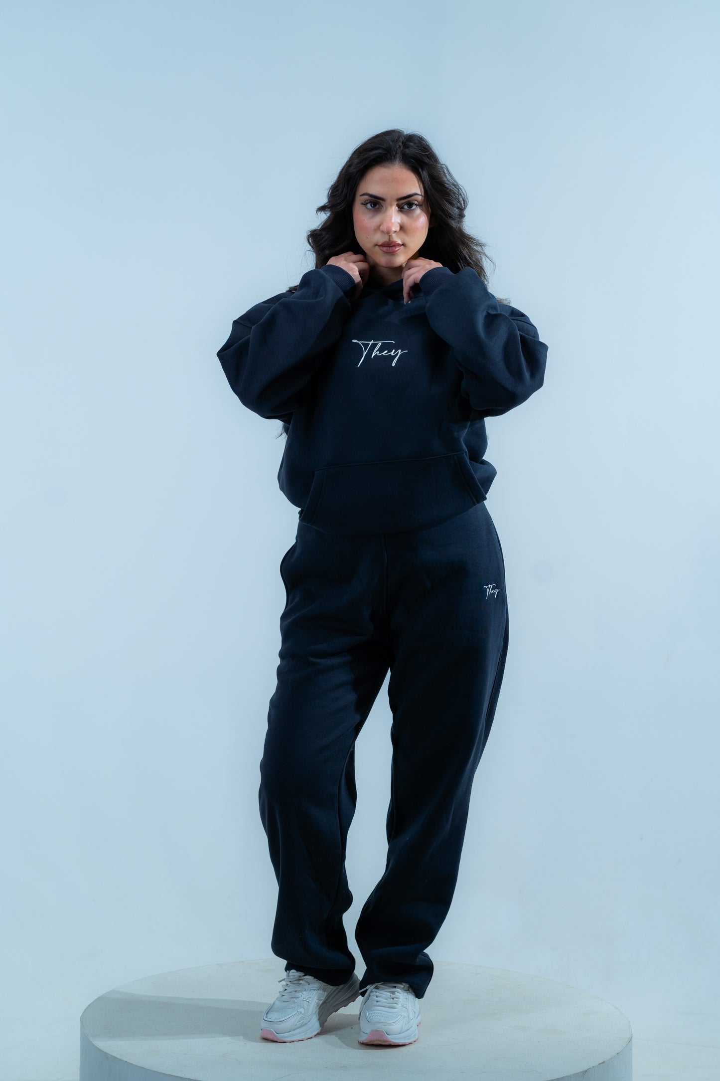 Navy Oversized Set – Women