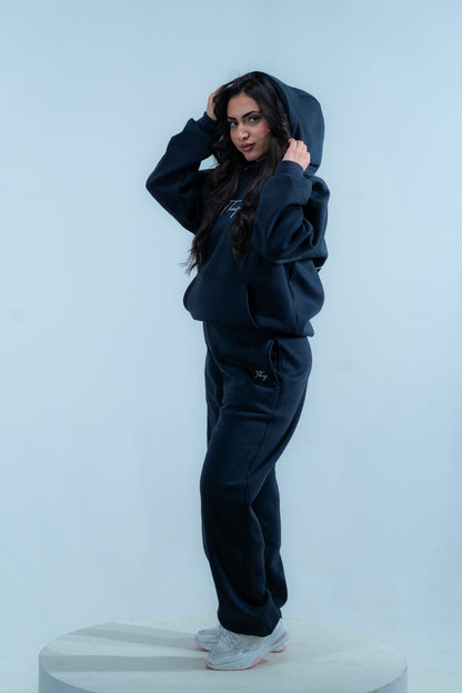 Navy Oversized Set – Women