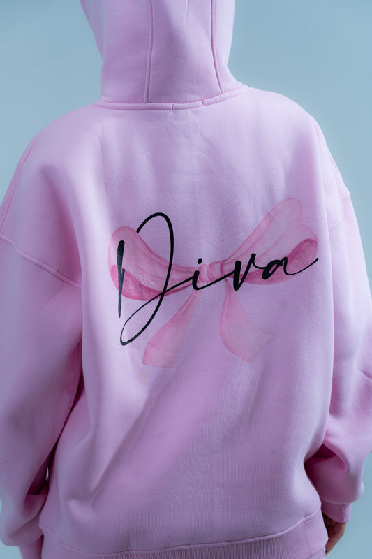Baby Pink Oversized Hoodie – Women
